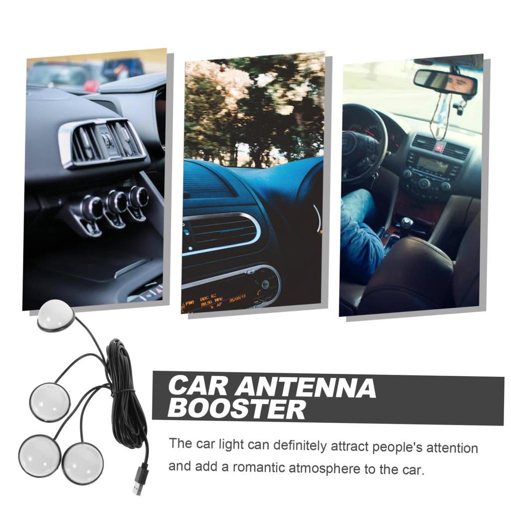 BUGUUYO Car Light Footrest Compatible Interior Ambient Lighting Car Interior Lamp for Truck Improves Night Visibility Car Accessories