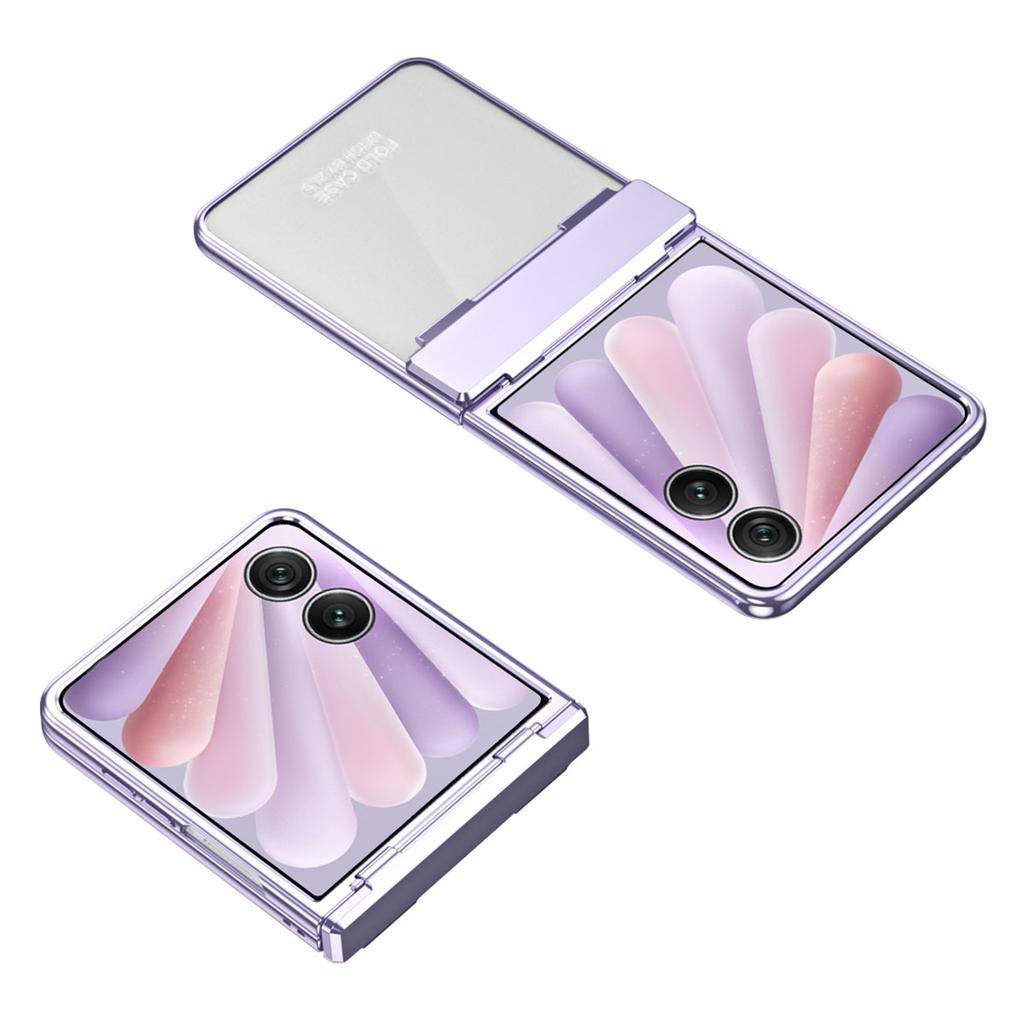 For Honor Magic V Flip 2 Case Electroplating PC Folding Phone Cover