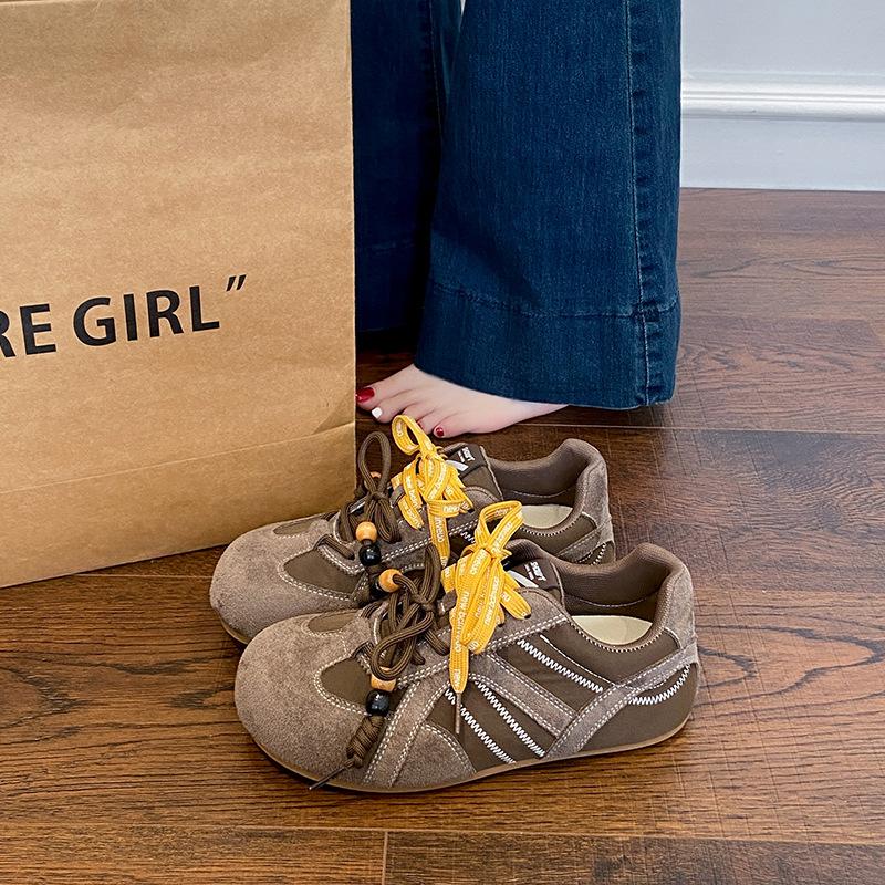 Argand Training Shoes Women's Platform Autumn New Casual Sports Shoes Women's 2025 Retro Ugly Cute Height Increase Casual Shoes