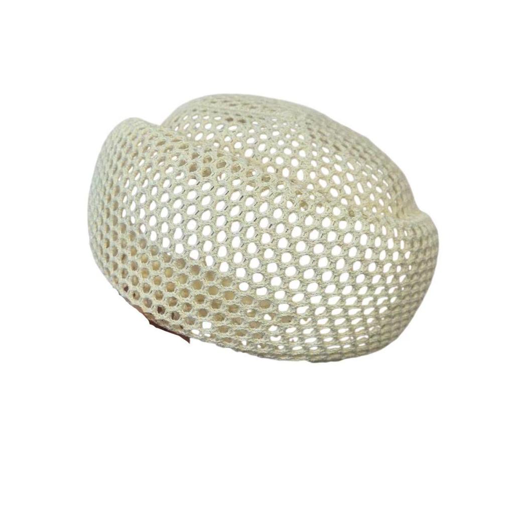 Sommer Schwarzer Koreanischer Stil Atmungsaktives Barett - Vielseitige Lässige Malerhut für Damen, der das Gesicht schmaler wirken lässt