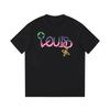 2026 New Printed T-shirt Letter Loose Men's and Women's Top Men's Casual Round Neck Short-sleeved Y2k Short Sleeves Classic Streetwear Trendy