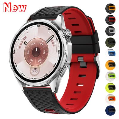 22mm Silikonarmband für HUAWEI WATCH 5/4/3 Pro GT 6 GT6 Pro GT5 4 3 2 46mm Sportbänder Honor MagicWatch 2 46mm Ersatzarmband