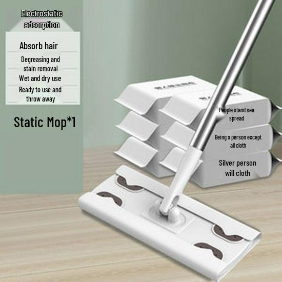 Disposable Electrostatic Mop Cloths for Dust and Floor Cleaning