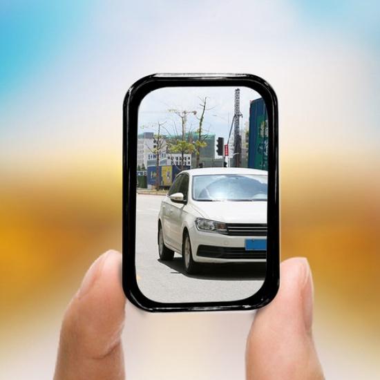 2pcs Car Blind Spot Mirror Convex Wide Angle Rear Side View Mirror Accessories