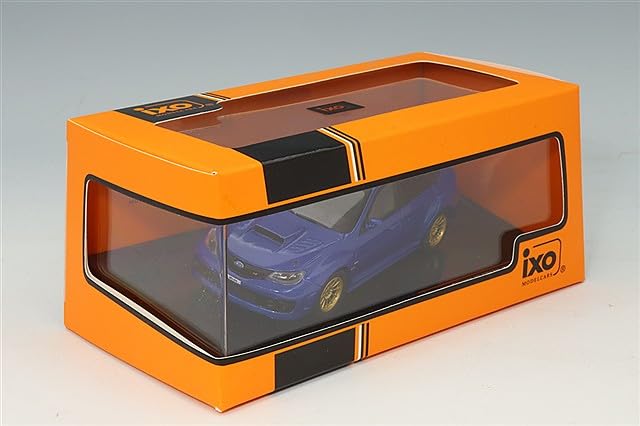 Ixo Scale Subaru Impreza WRX Sti 2009 Blue Custom 1/43