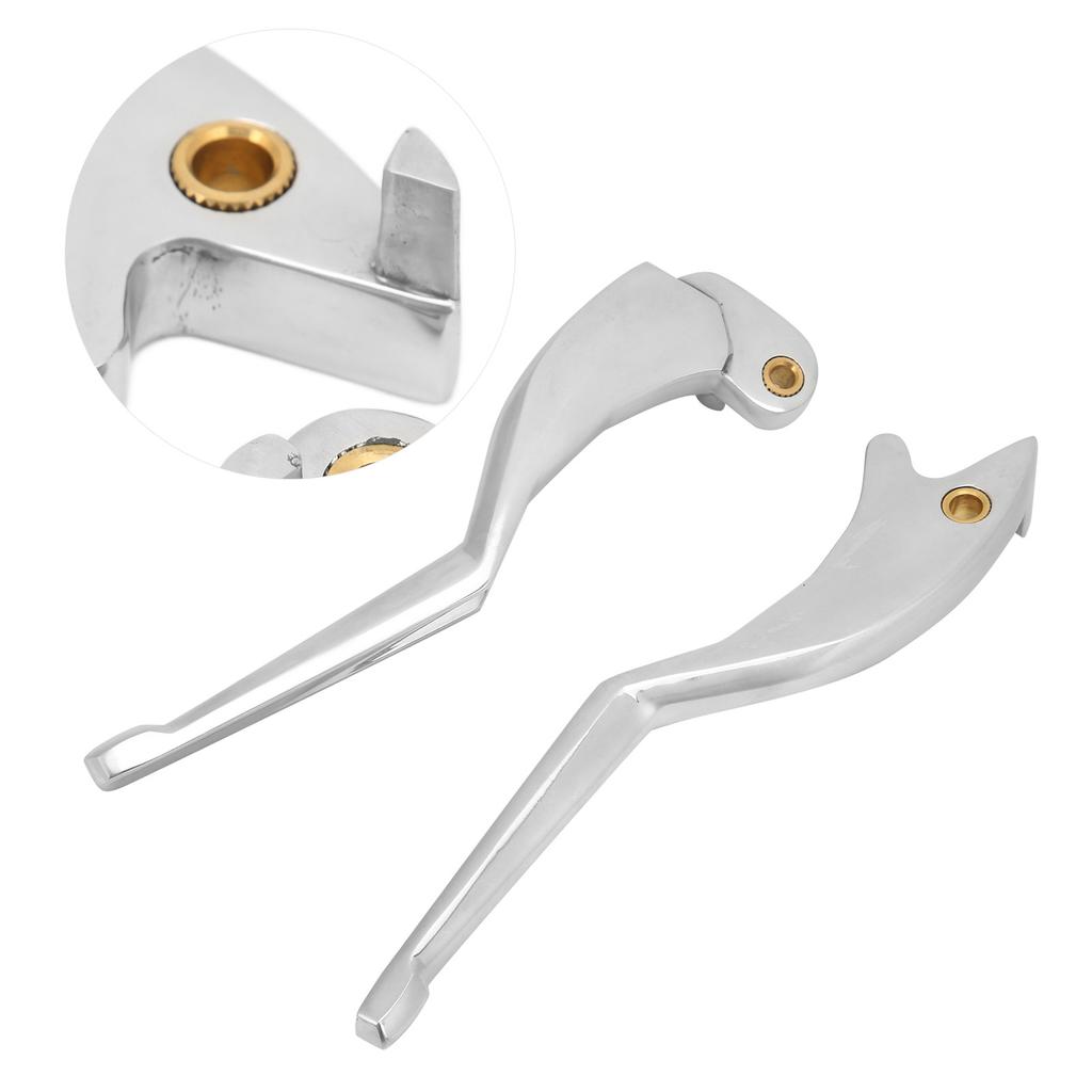 1 Pair Aluminum   Brake Handle Lever Kit Motorcycle Modification Replacement for Indian   2015-2016