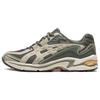Gel-Preleus Fabric Synthetic Leather Sports Fashion Retro Low-Top Lifestyle Casual Shoes Unisex Sneaker Green Gray 1201A838-300