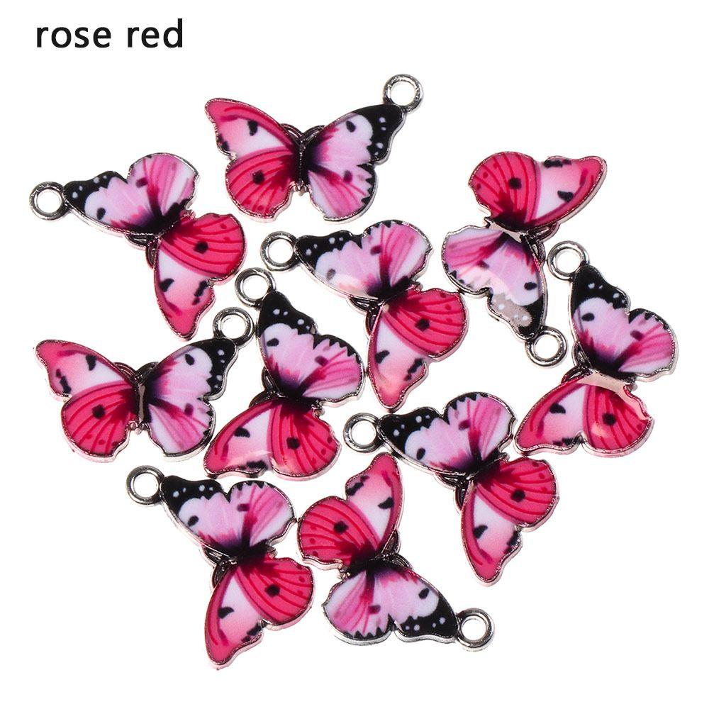 Earrings Crafting Butterfly Charms Jewelry Making Cute Animal Enamel Pendants Earrings Crafting Butterfly Charms Jewelry Making Cute Animal Enamel Pendants