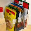 10/20pcs Refrigerator Side Door Sorting Partition Card Buckle Kitchen Bedroom Storage Storage Sorting Box Space Division Garrafa