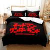 3D Anime Deadman Wonderland Printed Bed Set Duvet Cover Pillowcase Bedding Set Bed Linen Sheet Quilt Cover Full Queen King Size