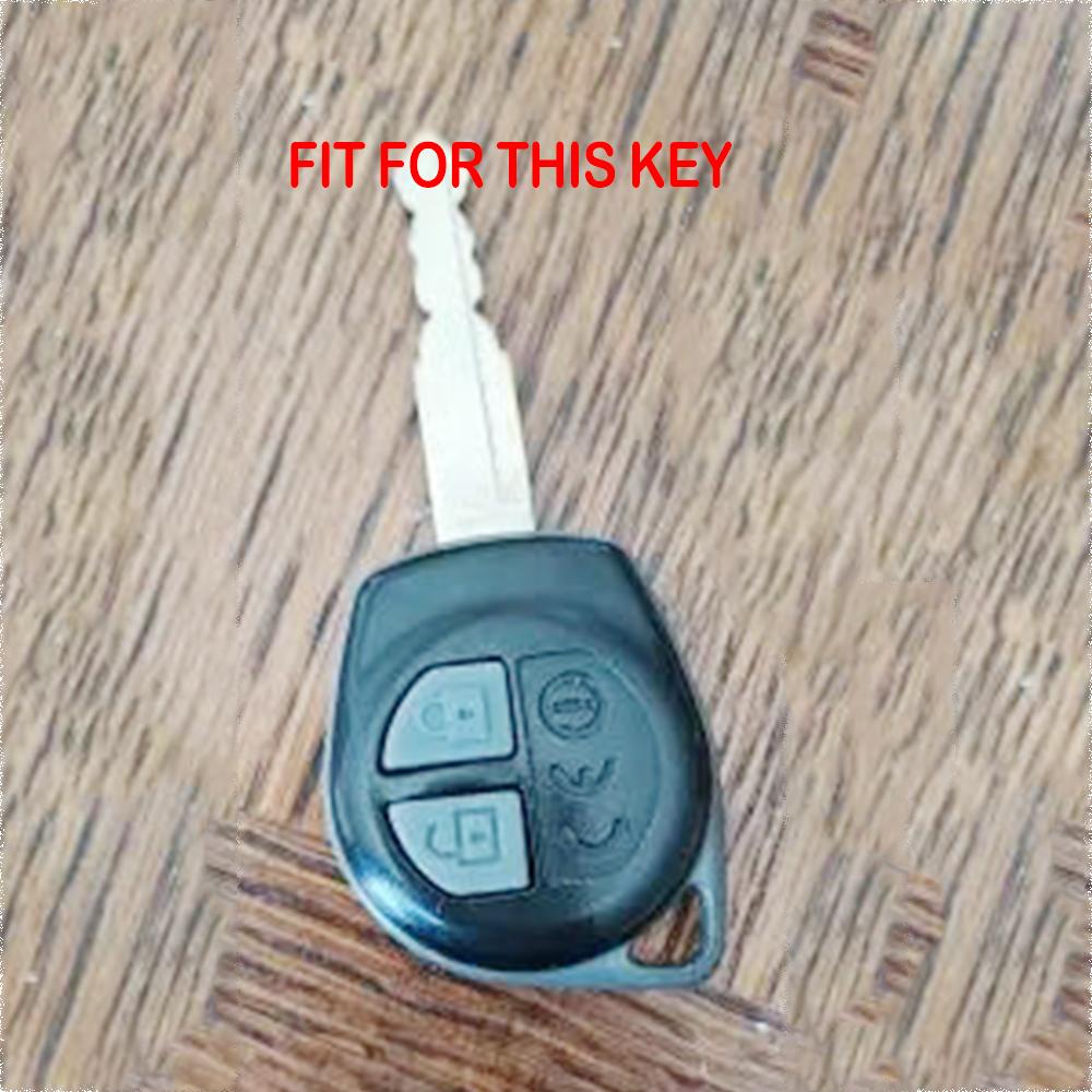 Silicone Key Case Holder Shell Remote Car Key Cover for Suzuki Jimny Grand Vitara Swift IV SX4 Classic Liana Celerio 2020 2021