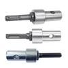 For Electric Hammer Round Hex Shank Adapter Drill Bit Adapter Silver Compact Size High-quality Materials Silver Color
