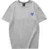 Comfortable Versatile Breathable Short Sleeve T-Shirt Unisex Tops Light-Gray FHL223U050-004F