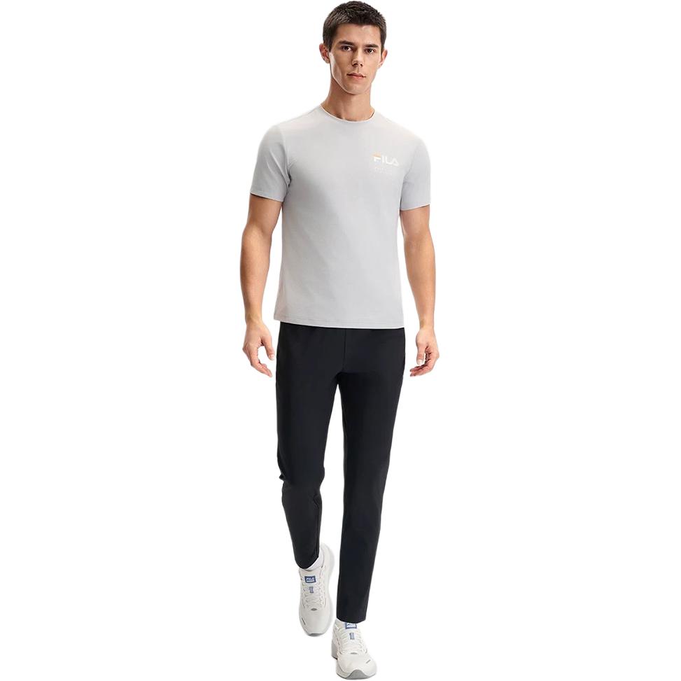 FILA Fitness Cool Touch Trendy Versatile Sports Casual Pants Men bottoms Deep-Black A61M621606FBK