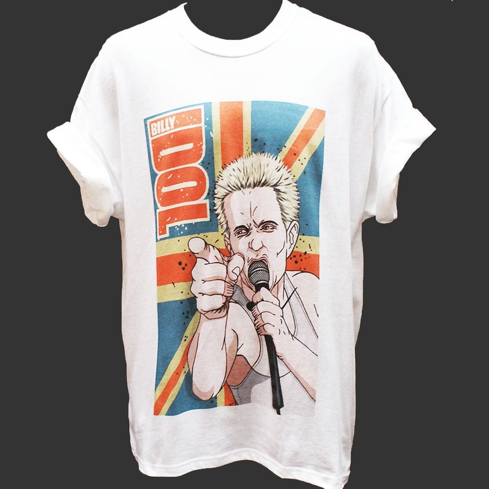 Billy Idol Punk Rock TSHIRT unisex S3XL Unisex T-Shirt S