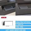 Real Carbon Fiber Car Accessories Driver Door Storage Frame Trim Cover Soft Sticker For BMW E36 3 Series/M3 1994 1995 1996