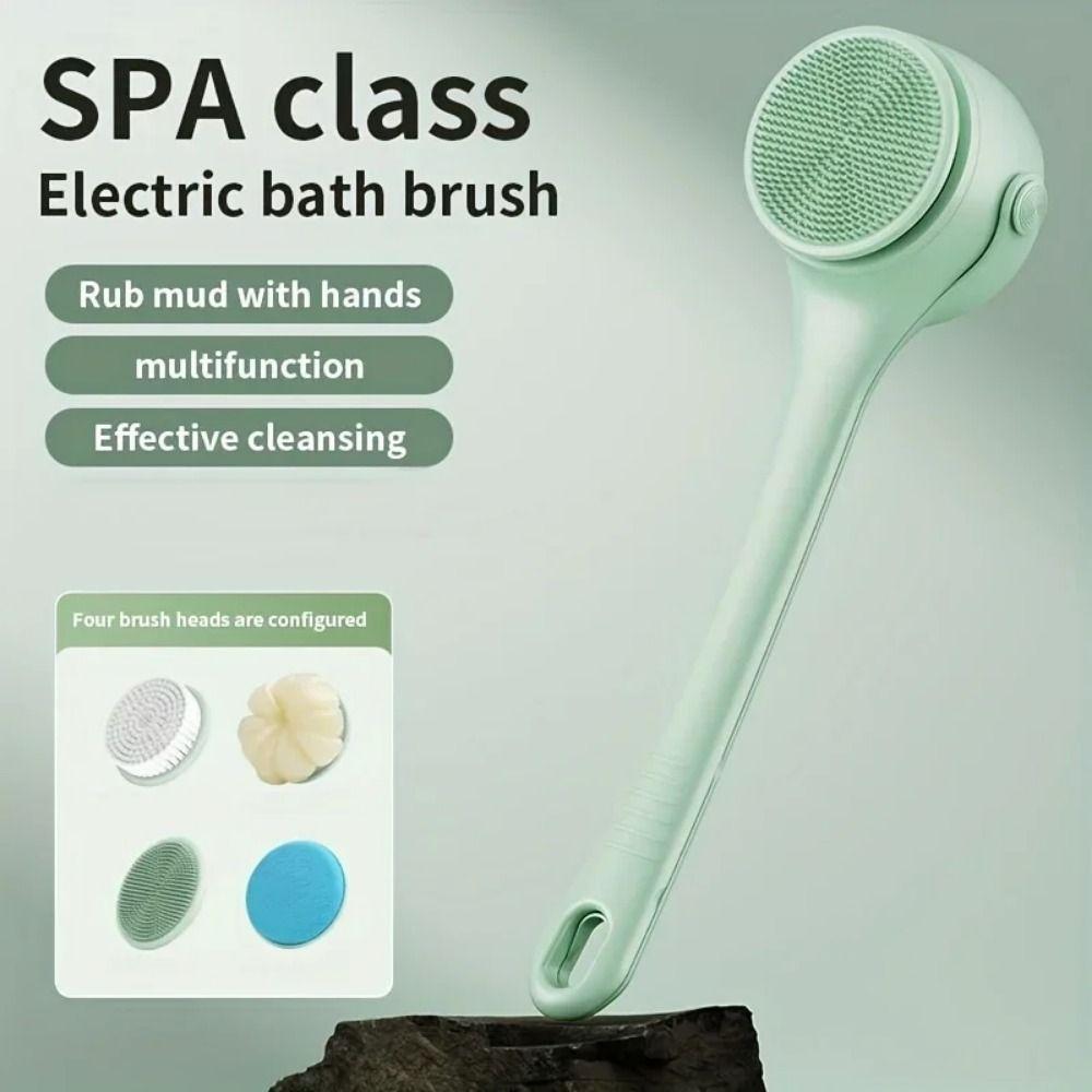 Deep Cleaning Double Handle Bath Brush Double Handle Long Handle Shower Brush  Home Commodity