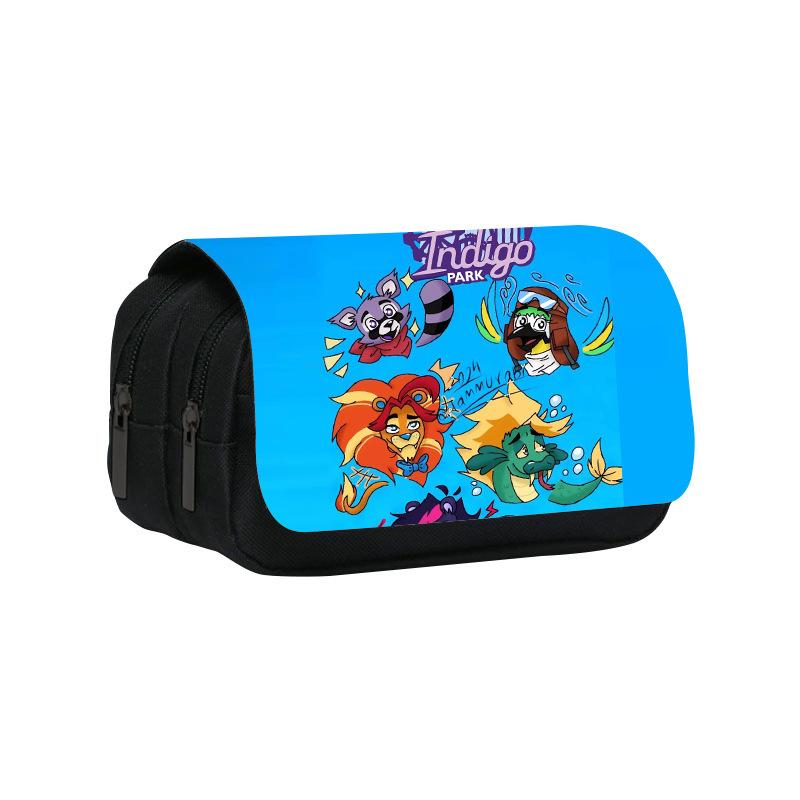 Indigo Park Pencil Case School Pen Bag for Student Large Storage Students School Gift Pencil Box for Boys Girls Best Gift