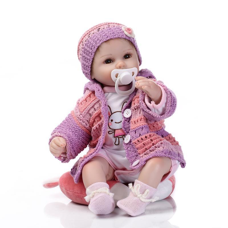 Lifelike Baby Doll Photography Prop for European & American Role-Playing