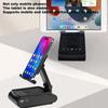 Stojan na mobilný telefón Skladacia pevná nabíjačka reproduktorov Bluetooth so stereo U slotom pre diskovú kartu Nastaviteľná výška Voľné uhly Stojan na tablet