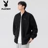 Playboy Men's Heavy Pure Cotton Long Sleeve Casual Shirt