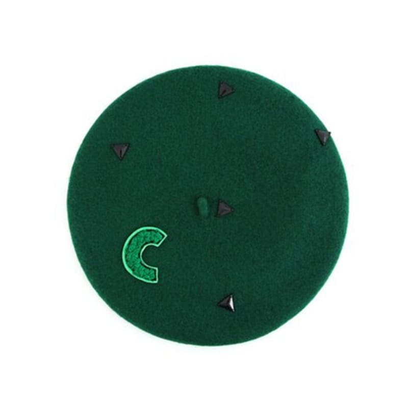 

RACOHA Треугольный берет из шерсти C_зеленый green