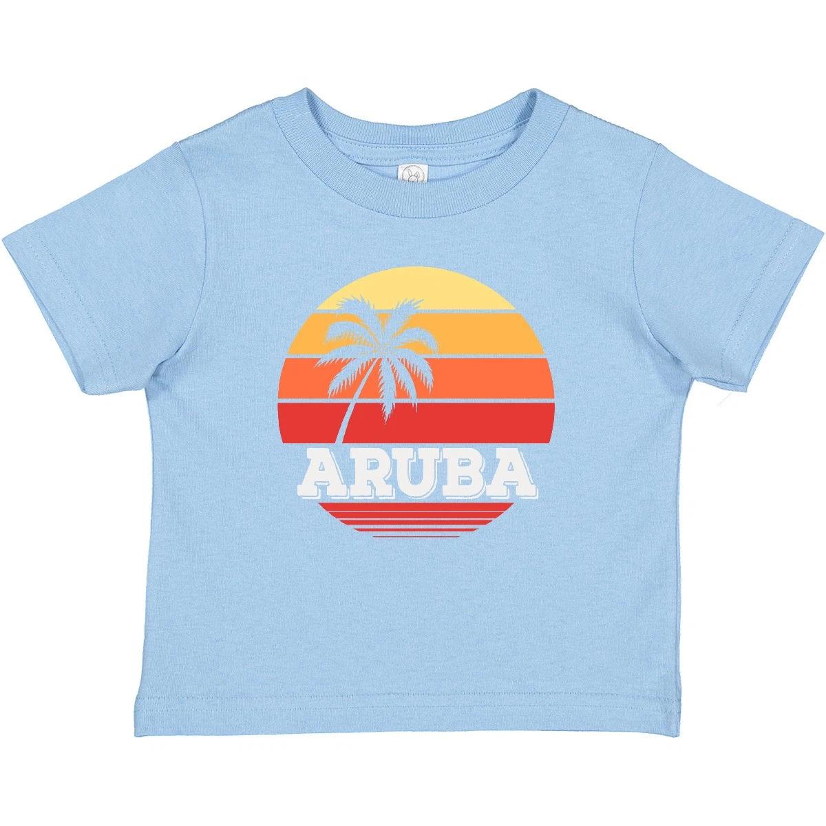 Inktastic Aruba Vacation Baby T-Shirt Island Travel Clothing Infant Tees Shower 100