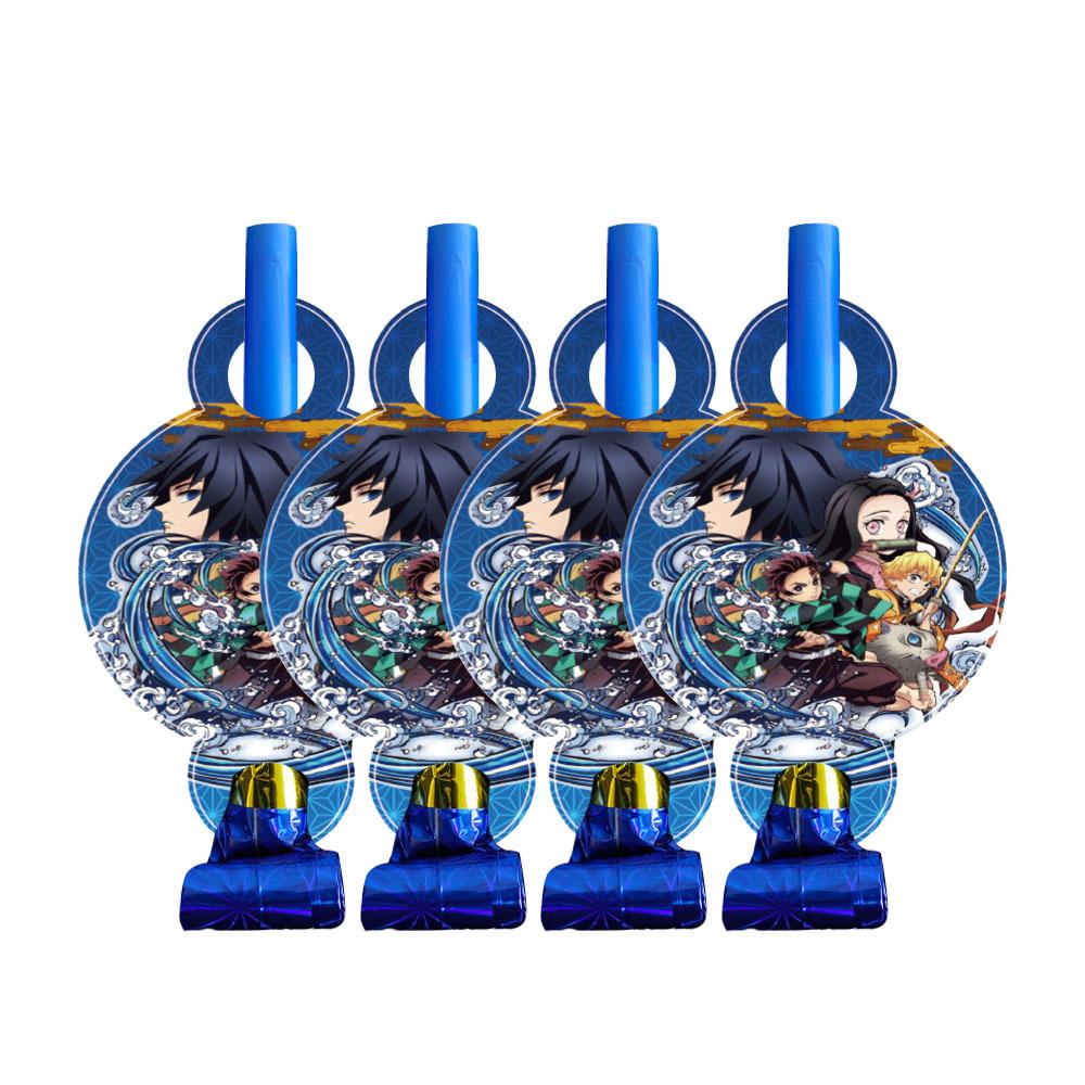 Geist Tötendes Schwert Geburtstagsparty Zubehör Einweggeschirr Pappteller Pappbecher Papierservietten Jungen Dekoration Umweltschutz