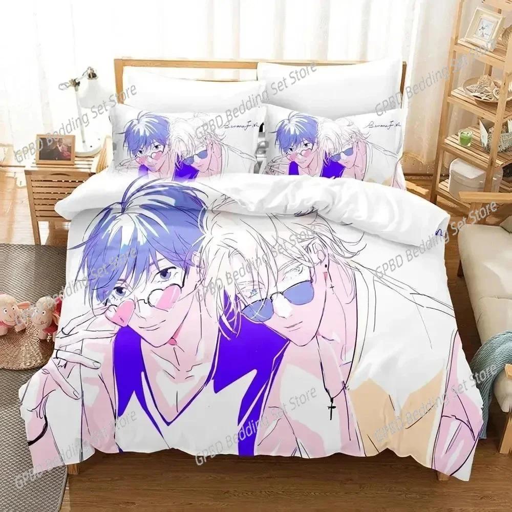 

Comforter Anime Banana Fish Bedding Set For Bedroom Soft Modern S Comefortable Kids And Comforter (quilt)-EU Single(135*200cm)3pcs