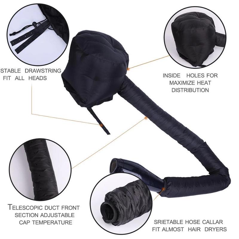 Multifunctional Hair Care Drying Cap for Styling, Perming, and Dyeing
