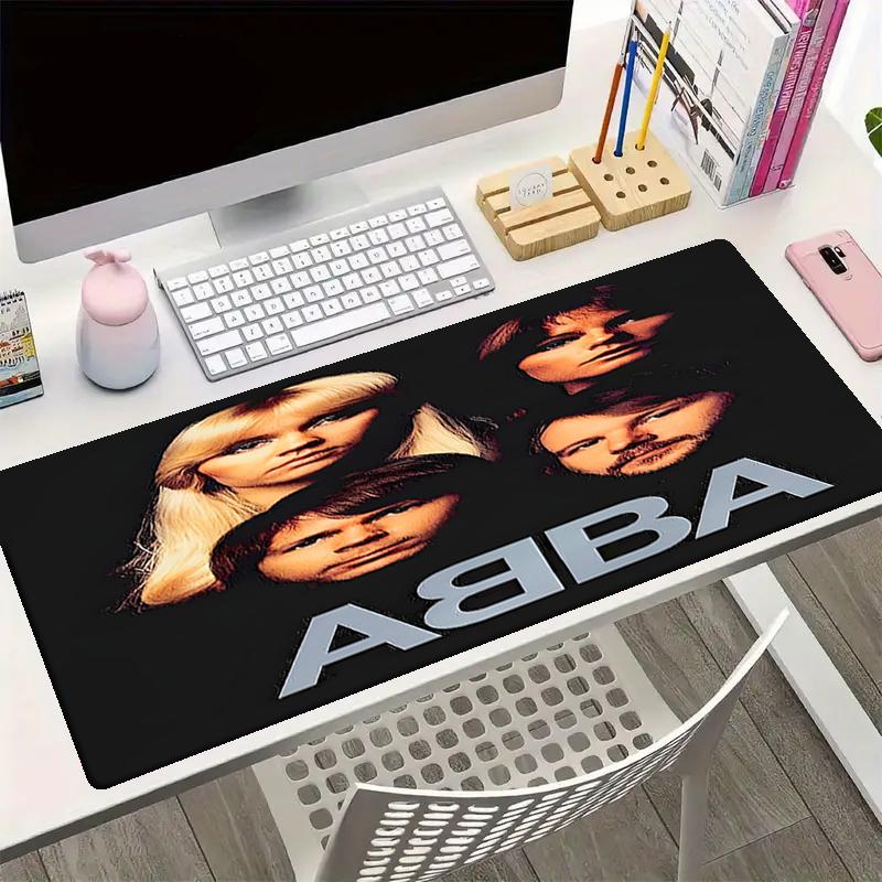 ABBA Theme Mouse Pad, Non Slip Rubber Base, Multifunctional Office & Home Decor, Perfect for Workspace Personalization.
