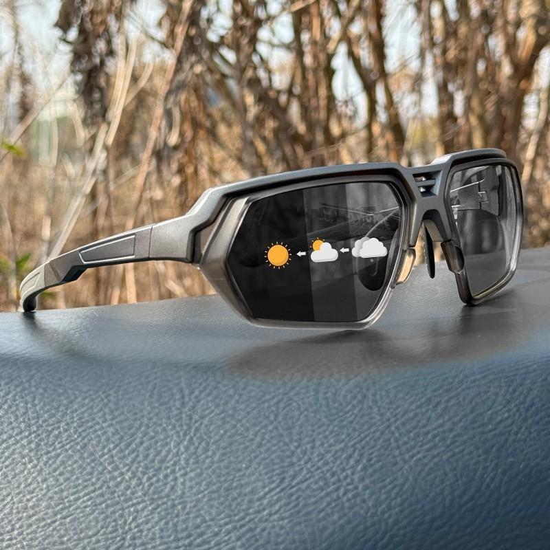 Polarized sunglasses outdoor sports cycling fishing skiing windproof goggles high definition lenses sunscreen sunglasses O
