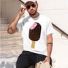 E Cream Ocolate Bar Grhs Vintage Unisexs Summer Tshirt Casual Tshirts Oneck Shortsved Tee T Shirts Streetwear 2026 New Model Sh