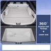 Leather Trunk Mat for XPENG P7+ P7plus 2026 2027 Car Leather Boot Covers Scratch Trunk Mat Pad Tray Protect Interior Accessories