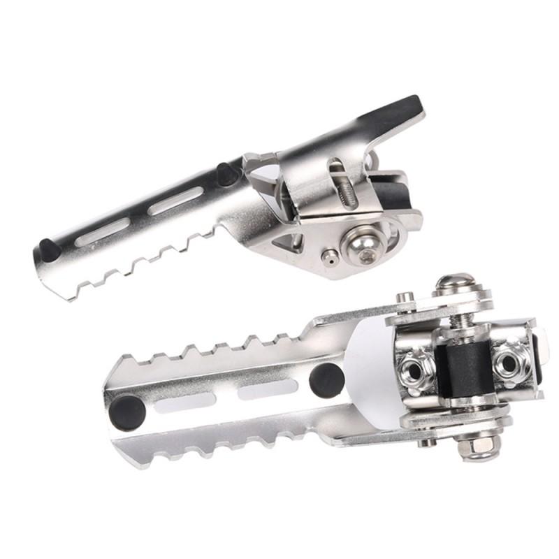 Foldable Front Footpegs With Clamp BMW R1250GS R1200GS Adventure Motorcycle Aftermarket Accessory