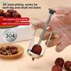 Stainless Steel Jujube Pit Remover Household Hawthorn Core Extractor Multi-Functional Tool