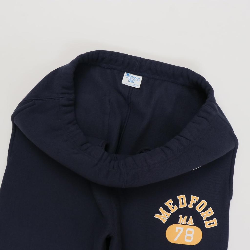 Champion Reverse Sweatpants with Graphic Dark Men's 11.5oz Fleece-Lined Weave® Print, Navy, C3-A216