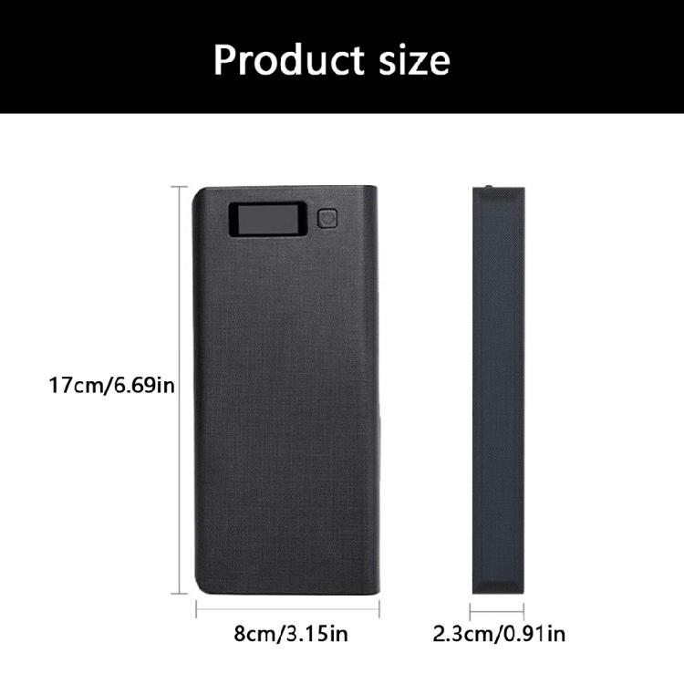 Boîtier de Batterie 18650 PowerBank Boîtier Protections de Sécurité Circuit Compact Boîtier de Chargement Pour Alimentation DIY Coque