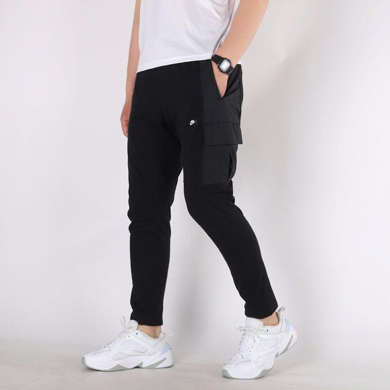 Nike Casual Pants Men's Black Moderate Tapered Pants CJ4334-010