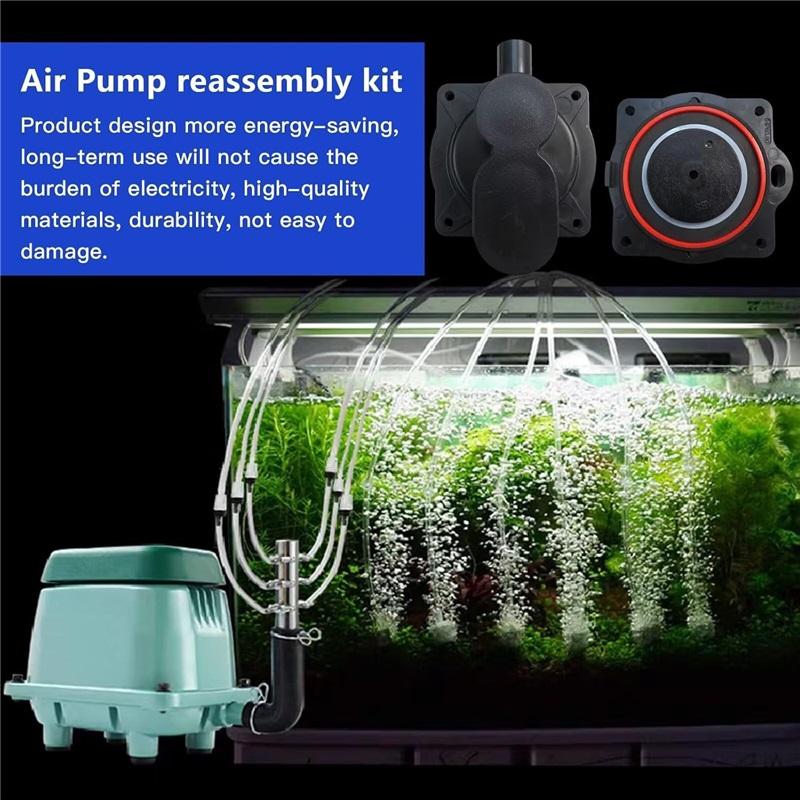 Rebuild Kit for HIBLOW HP-80 HP-60 Air Pump Diaphragm Repair Replacement Parts