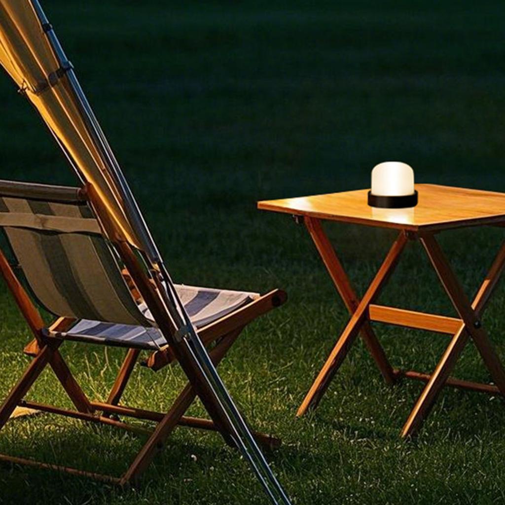 Portable Lantern Table Lamp 1200mah Battery Operated Rechargeable Cordless Lamp 3 Color Stepless Dimming Night Light for Patio Tent Bedroom Garden