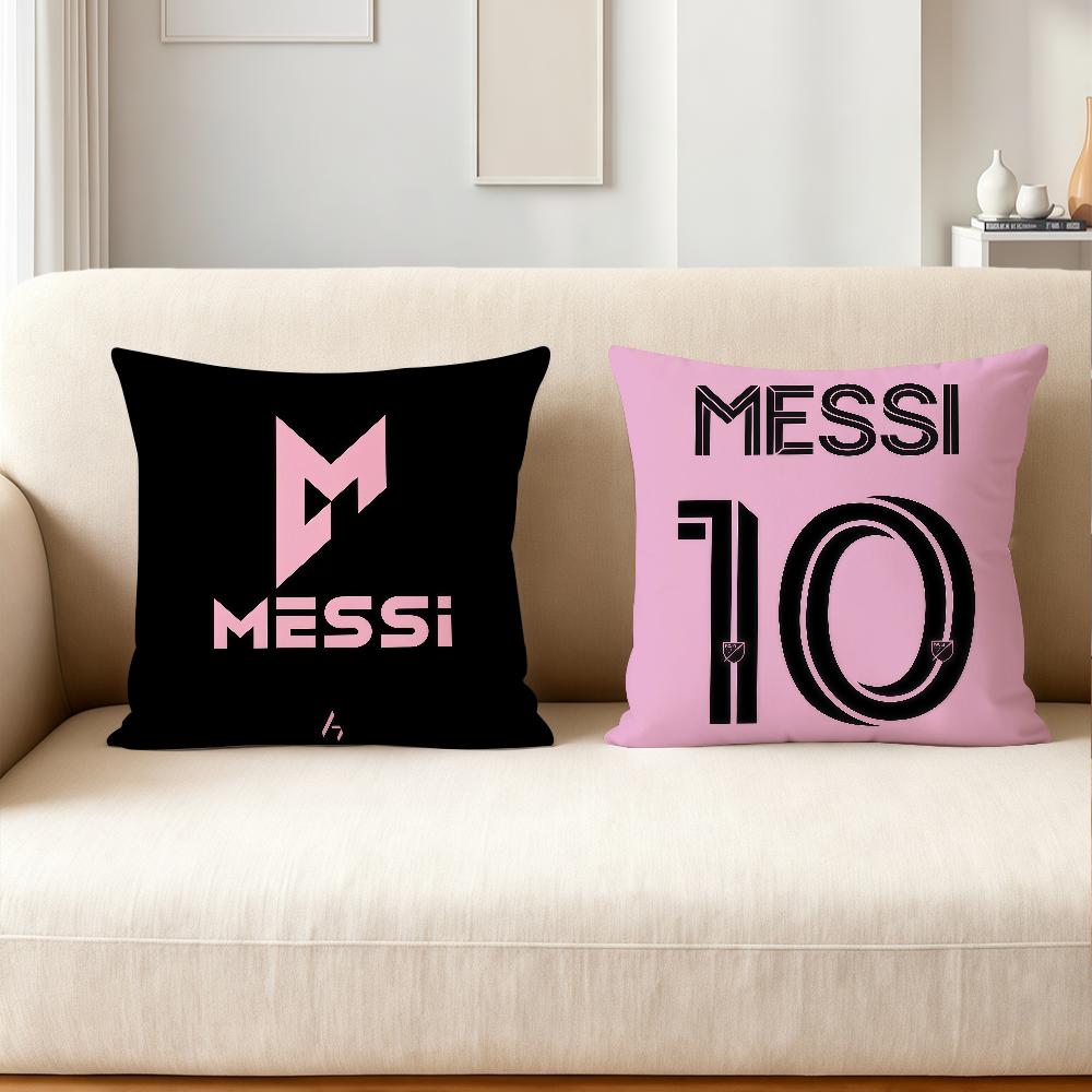 Fußballspieler L-lionel M-messi Kissenbezug Anwendbarer Bereich Für Gästezimmer Innenräume Autos Büro Hausdekoration