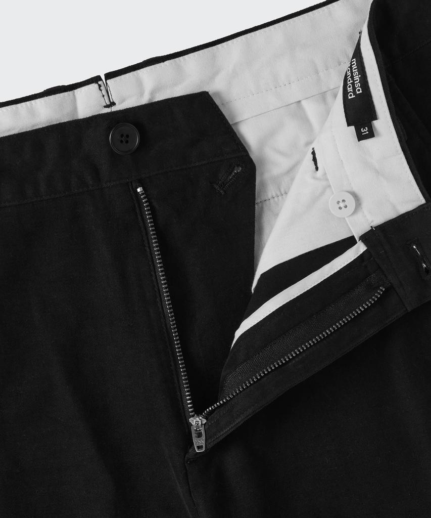 Musinsa Standard [City Workers] Moleskine Tapered Pants [Black]