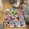 1Pc Mickey Minnie'S Winter Adventure Rug Office Carpet Indoor Outdoor Doormat Nonslip Soft Comfortable Living Christmas Halloween Xmas Gift D924393