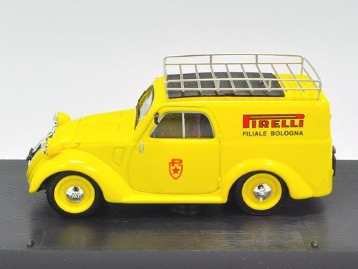BRUMM Fiat 500B Minivan 1950 Mille Miglia PIRELLI Service Car
