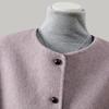 Women's Elegant Merino Wool Double-Faced Short Coat