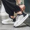 Zapatillas vulcanizadas para hombre, zapatos de lona a la moda para hombre, zapatos casuales de plataforma transpirables de verano, zapatillas de deporte para hombre, estilo callejero