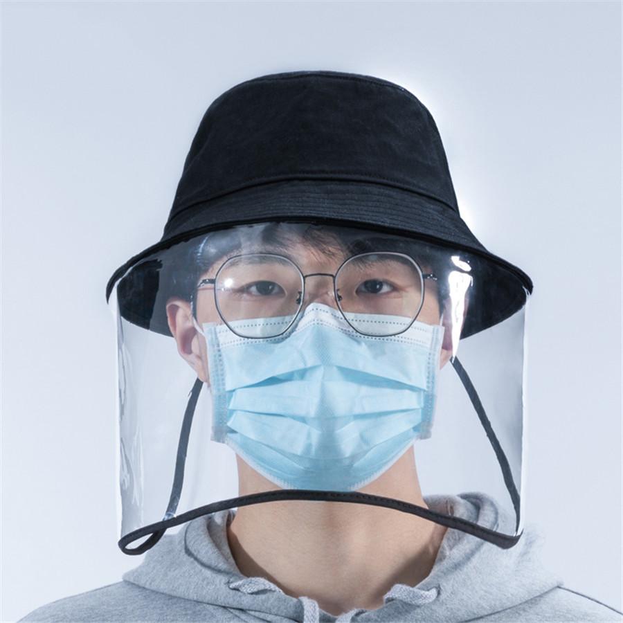 

Full Face Shield Transparent Hat Splash Dust Proof Protection Cover Anti Saliva