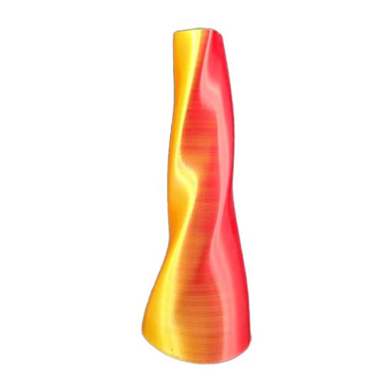 

Modern 3D Printed Vase, Decorative Spiral Vase, Irregular Shape Flower Vase for Living Room, Shelf, Wedding & Dining Table Centerpiece