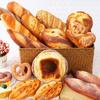 PU European Rye Baguette Bread Display Prop for Home Decor